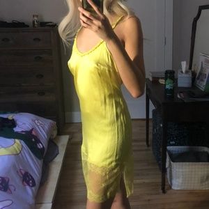 La Perla lemon sorbet slip dress 🍋